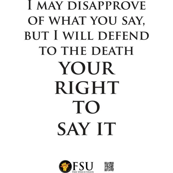 T Shirt 297mm I may disapprove of what LogoQR  1  Thumbnail