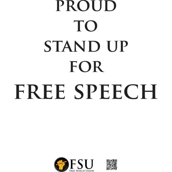 T Shirt 297mm Proud to stand up LogoQR  1  Thumbnail